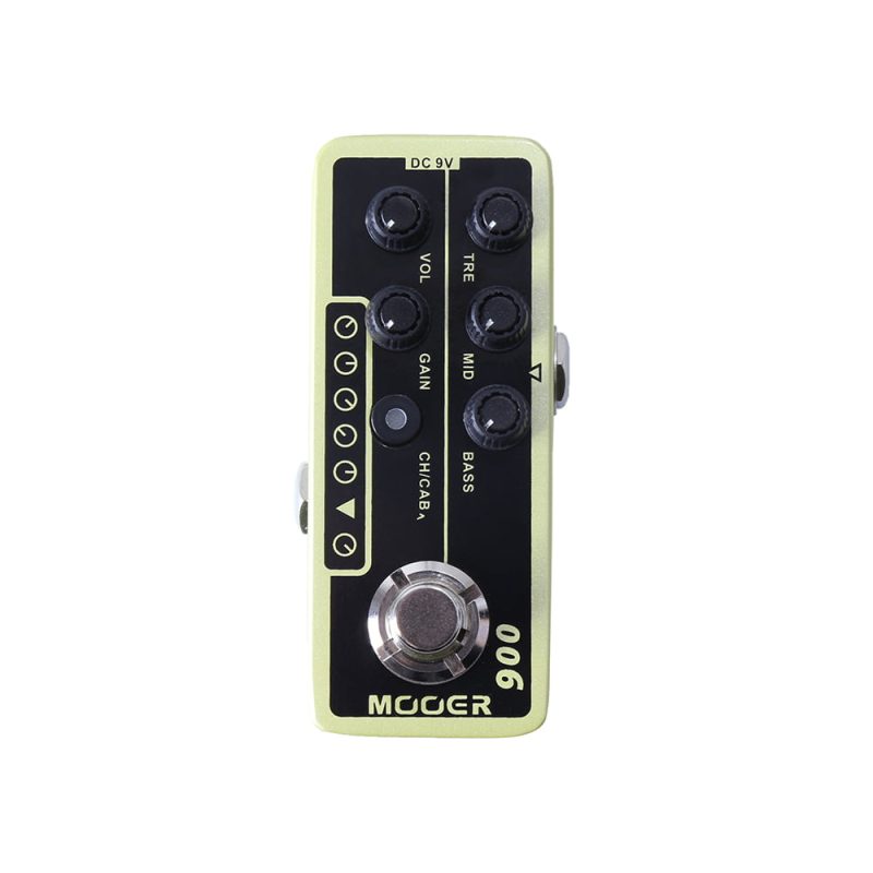 MOOER Micro Preamp 005 Pedale Preamplificatore Per Chitarra - Simulatore EVH 5150 Con Cabinet - Foto 2