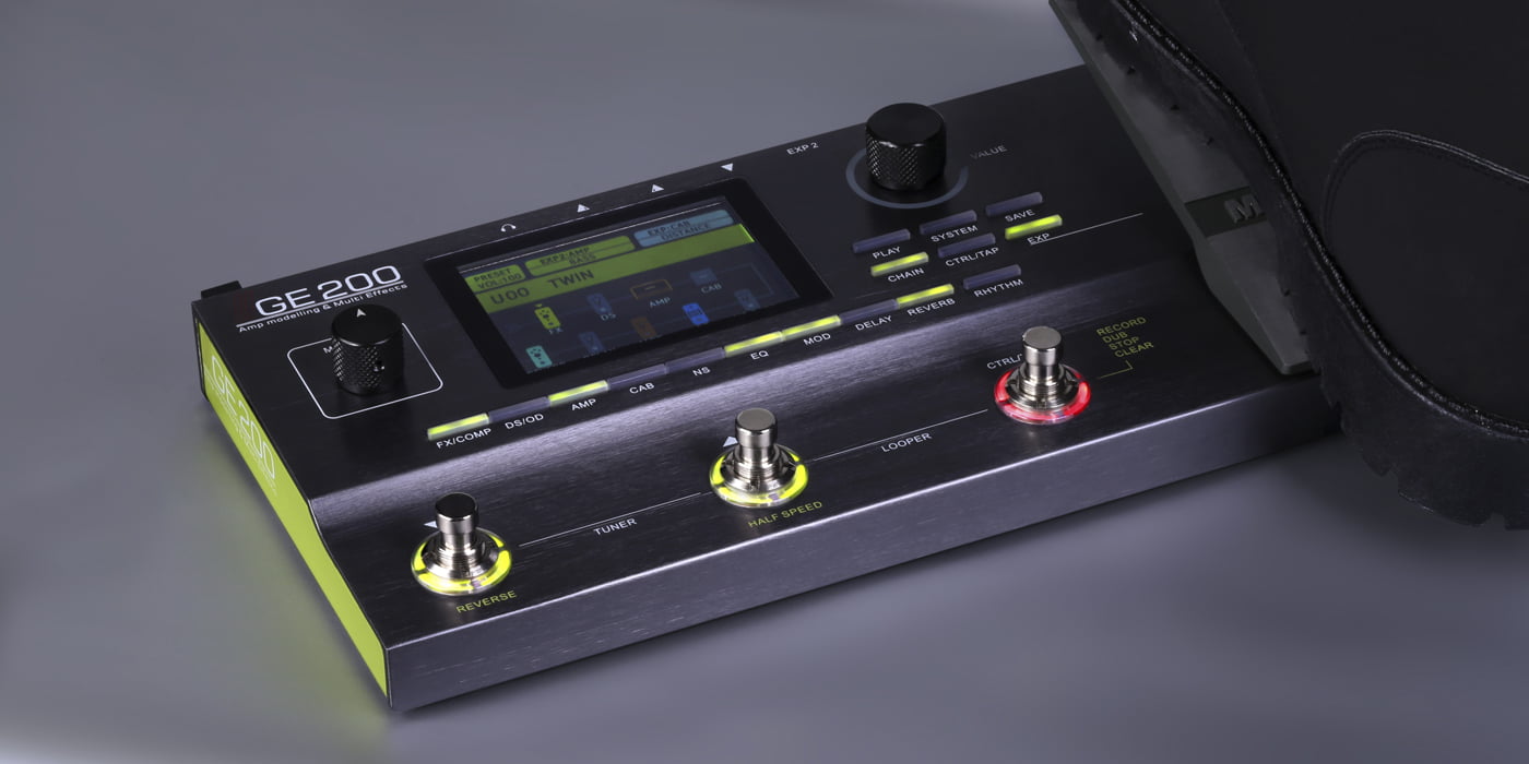 MOOER GE200 Pedalera Multiefectos MOOER Chile