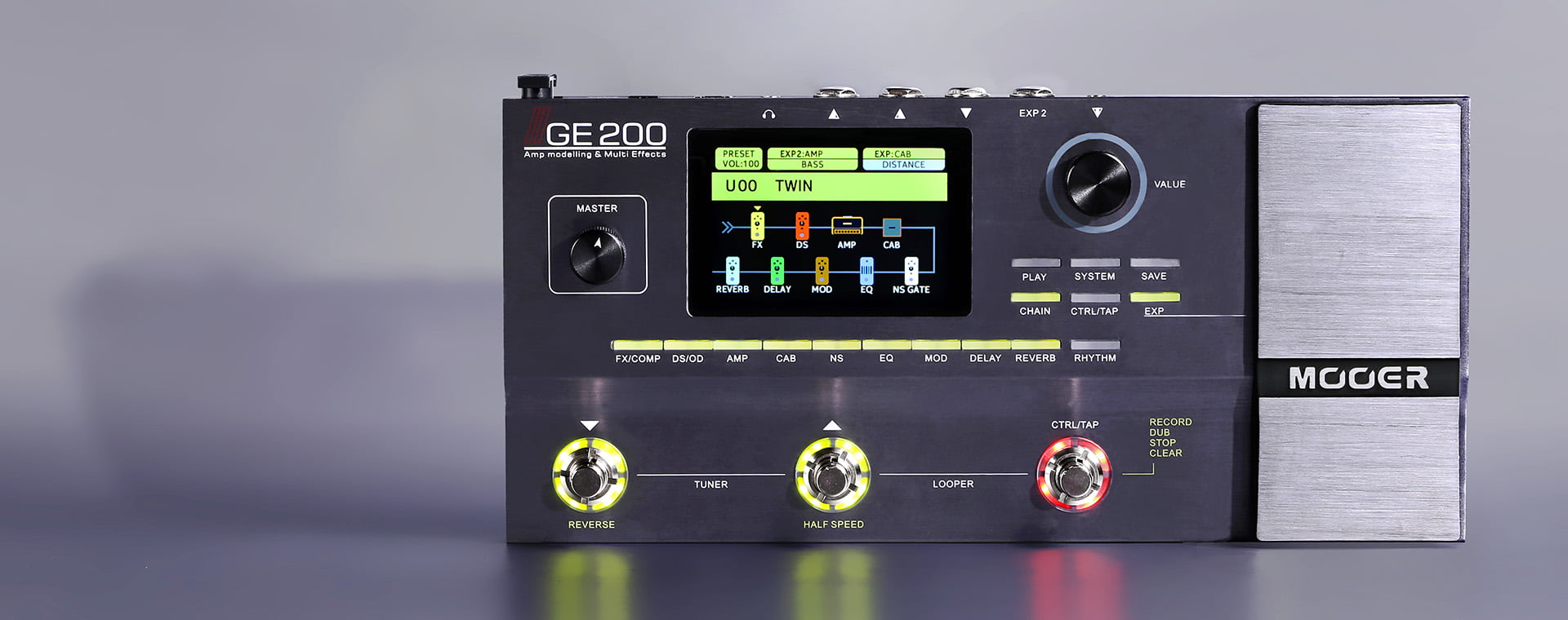 Mooer GE200 en Chile Disponible en Kowka