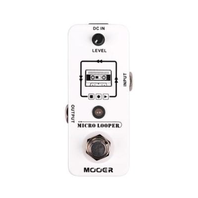 Pedale Looper Mooer Micro - 30 Minuti Di Registrazione, 32 KHz, Overdub Illimitato | Pedale Compatto Per Chitarra Con True Bypass