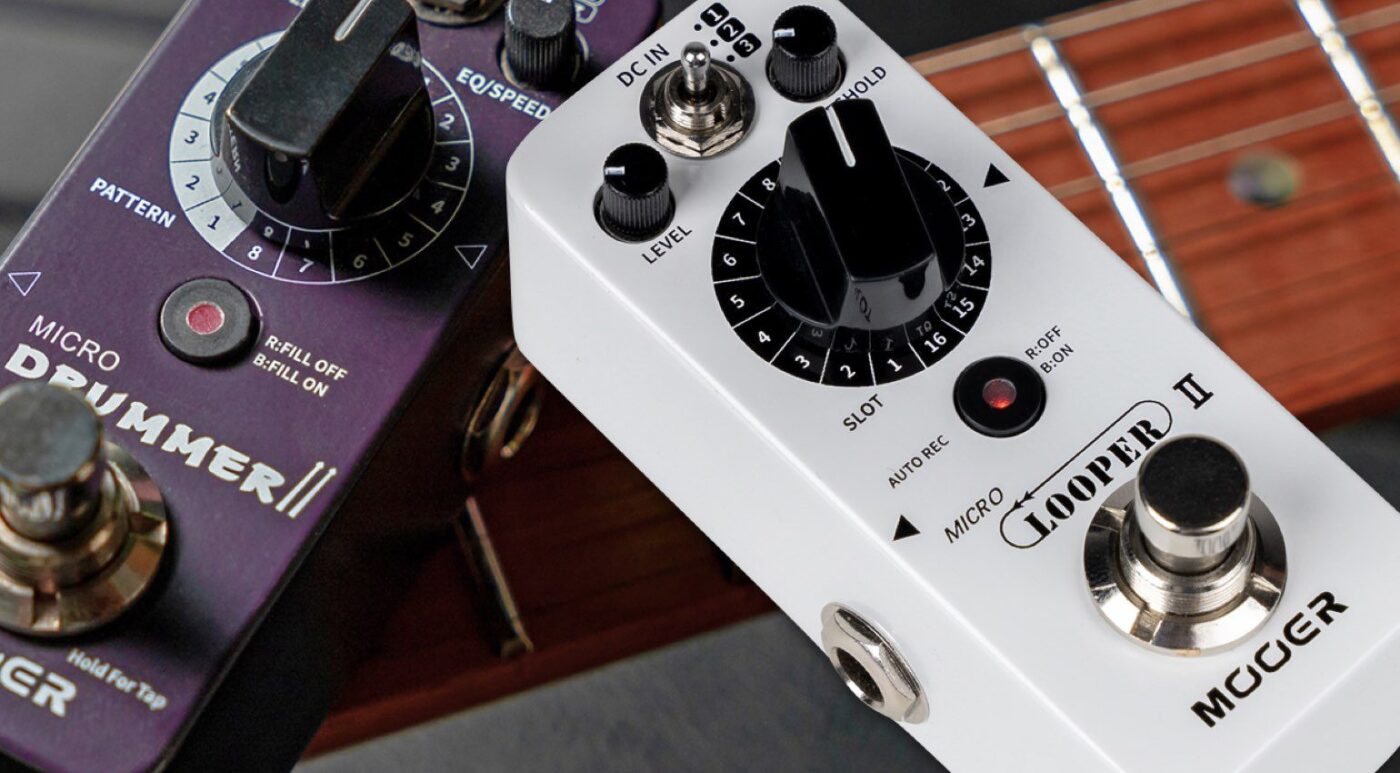 El Micro Nuevo Micro Looper II y Micro Drummer II | MOOER Chile